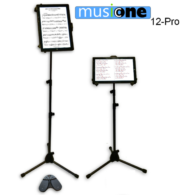 MusicOne 12-Pro digital music stand